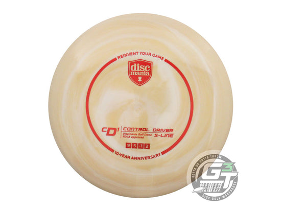 Discmania Limited Edition 10-Year Anniversary Golden Swirl S-Line CD1 Control Driver Distance Driver Golf Disc (Individually Listed)