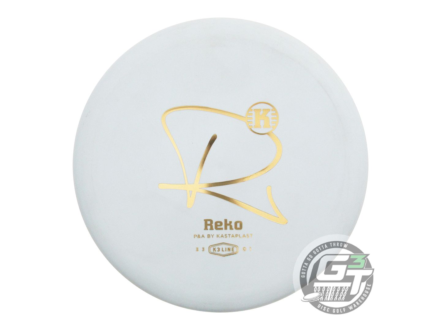 Kastaplast K3 Hard Reko Putter Golf Disc (Individually Listed)