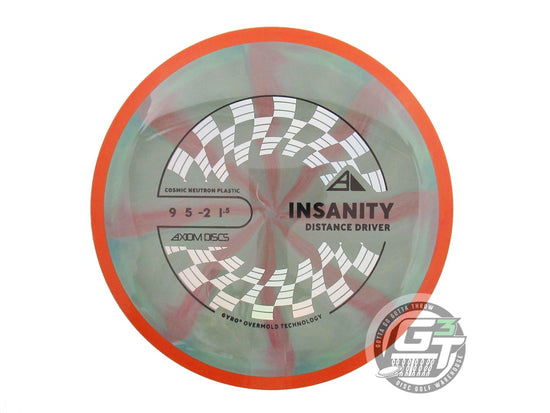 Axiom Cosmic Neutron Insanity Distance Driver Golf Disc (Individually Listed)