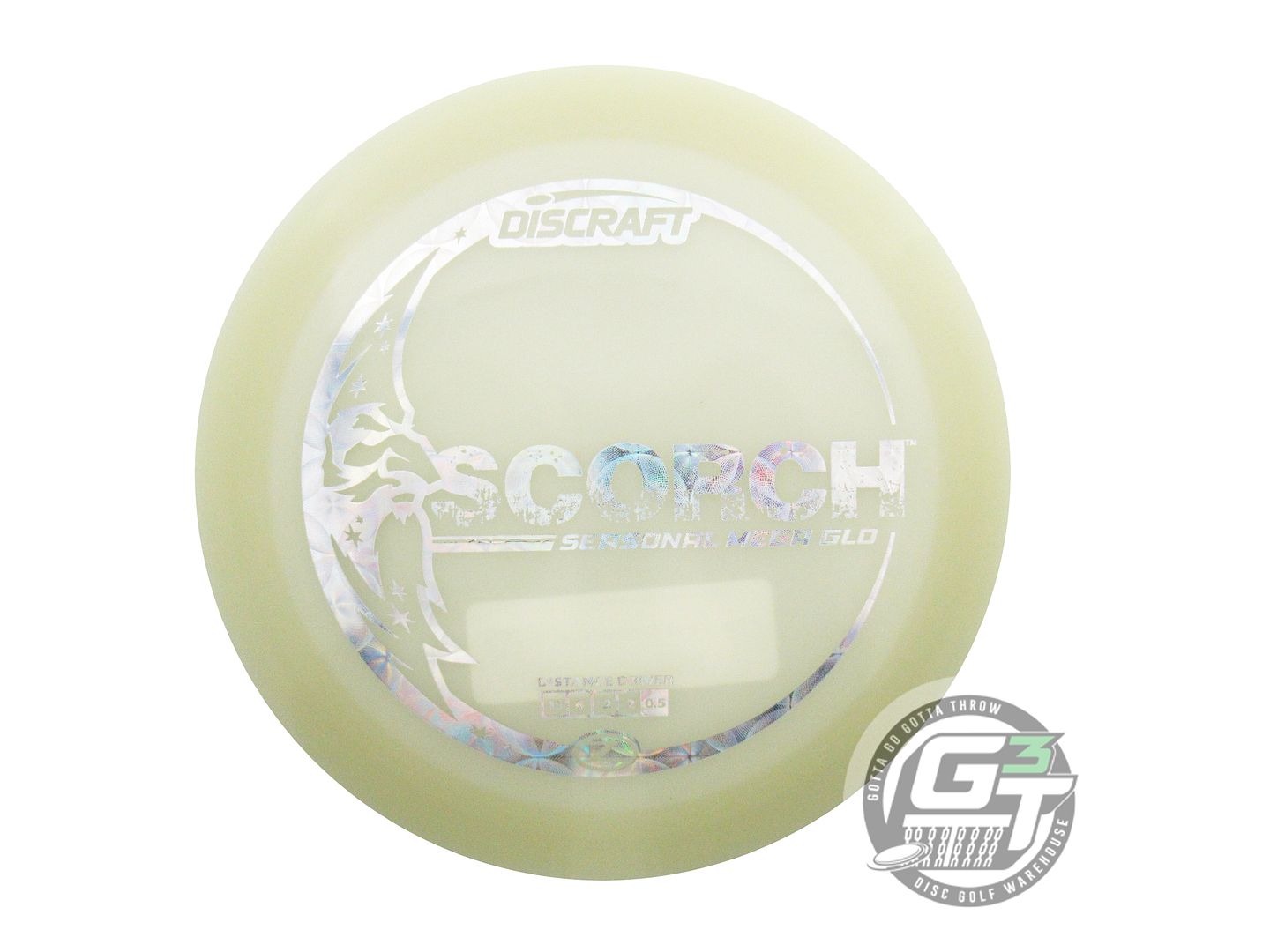 Discraft Seasonal Mega Glo Z Scorch Distance Driver Golf Disc (Individually Listed)