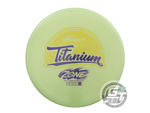 Discraft Titanium Zone Putter Golf Disc (Individually Listed)