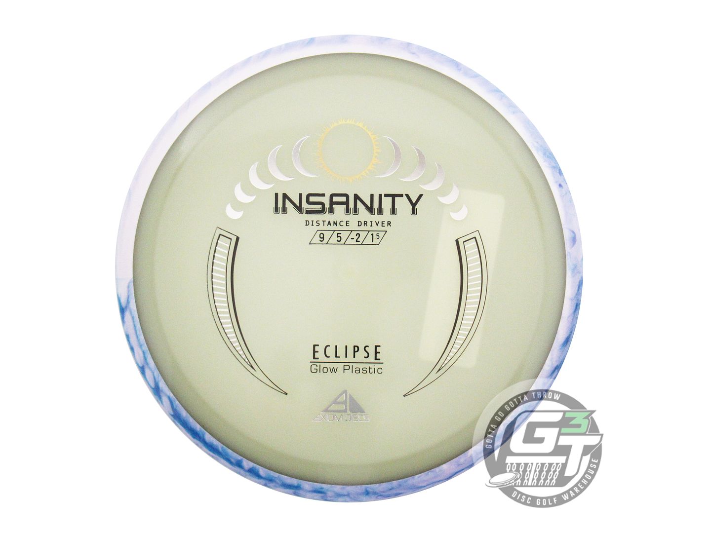 Axiom Eclipse 2.0 Glow Proton Insanity Distance Driver Golf Disc (Individually Listed)
