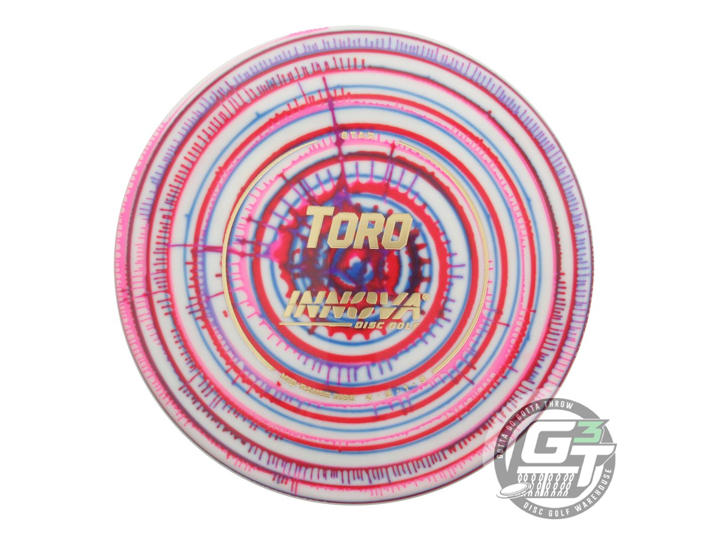 Innova I-Dye Star Toro Midrange Golf Disc (Individually Listed)