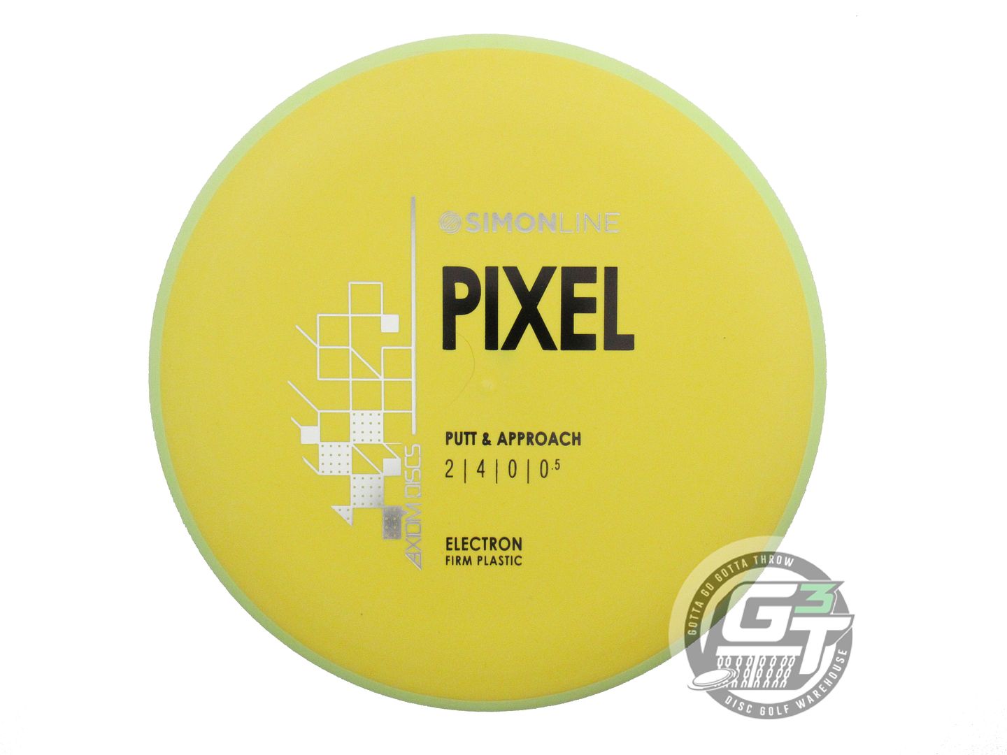 Axiom Simon Line Electron Firm Pixel [Simon Lizotte] Putter Golf Disc (Individually Listed)
