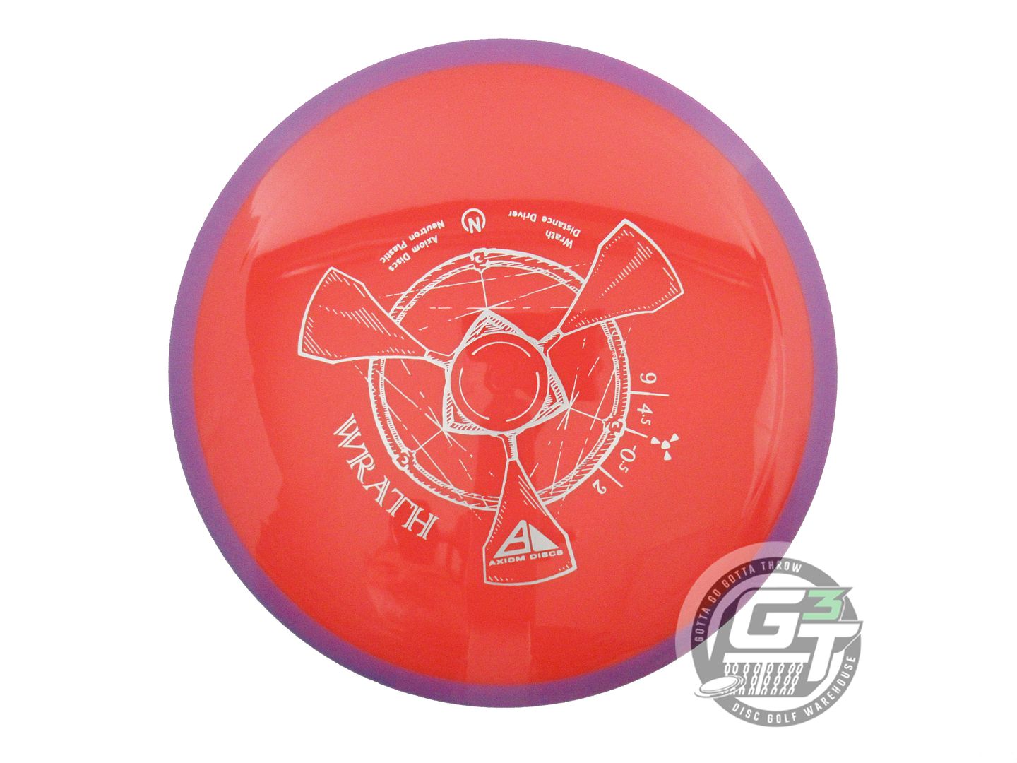 Axiom Neutron Wrath Distance Driver Golf Disc (Individually Listed)