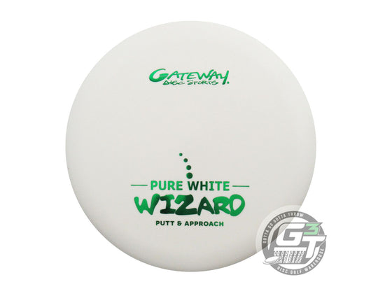Gateway Pure White Wizard Putter Golf Disc (Individually Listed)