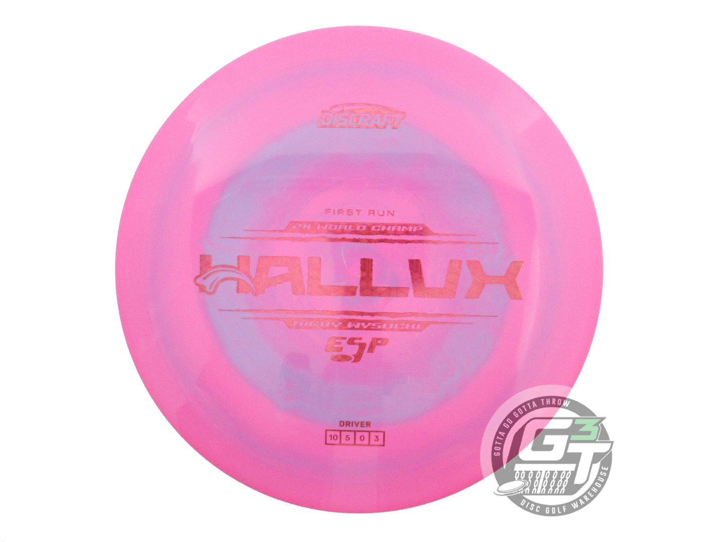 Discraft Limited Edition First Run Ricky Wysocki Signature ESP Hallux Distance Driver Golf Disc (Individually Listed)
