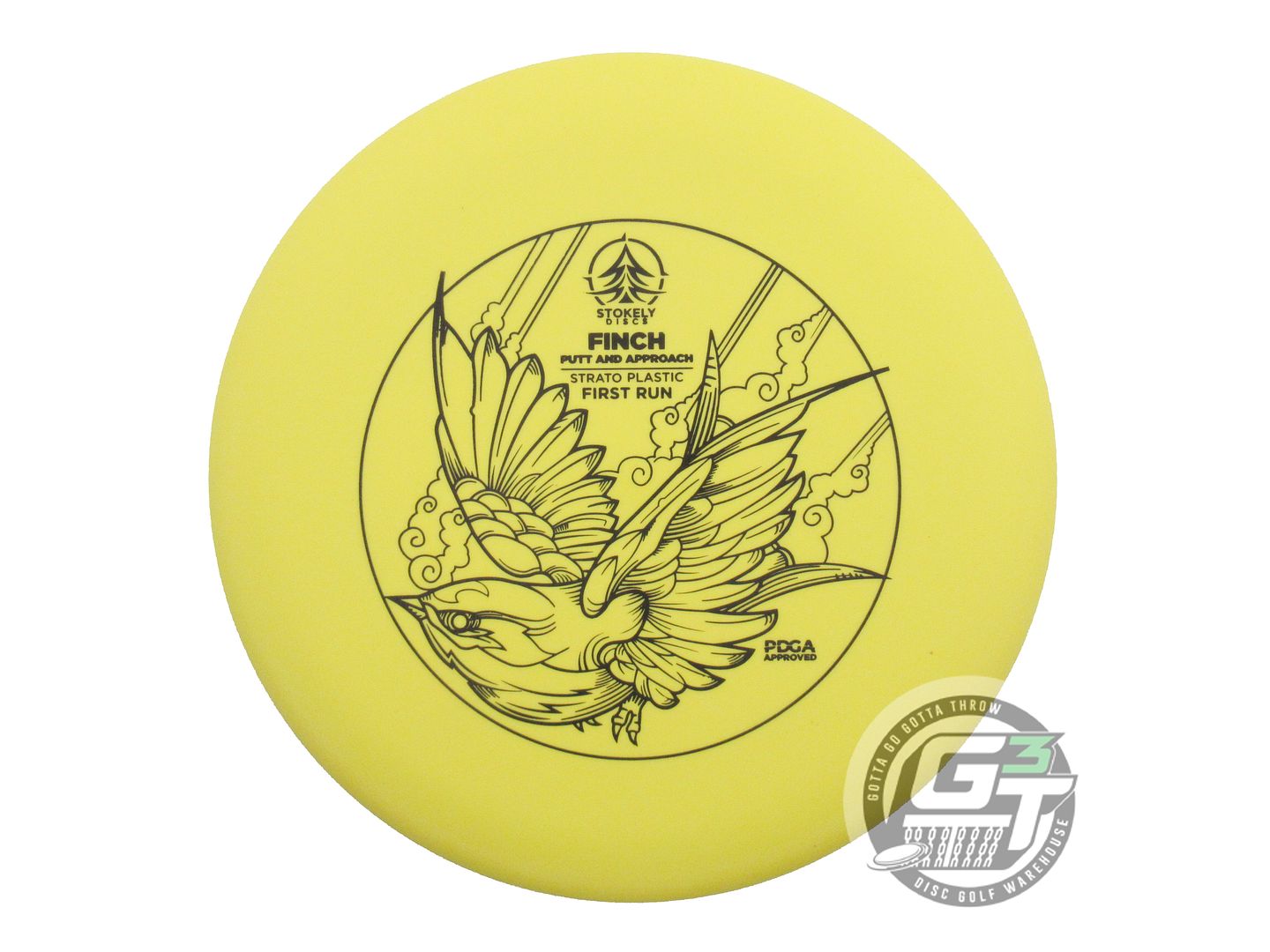 Stokely First Run Strato Finch Putter Golf Disc (Individually Listed)