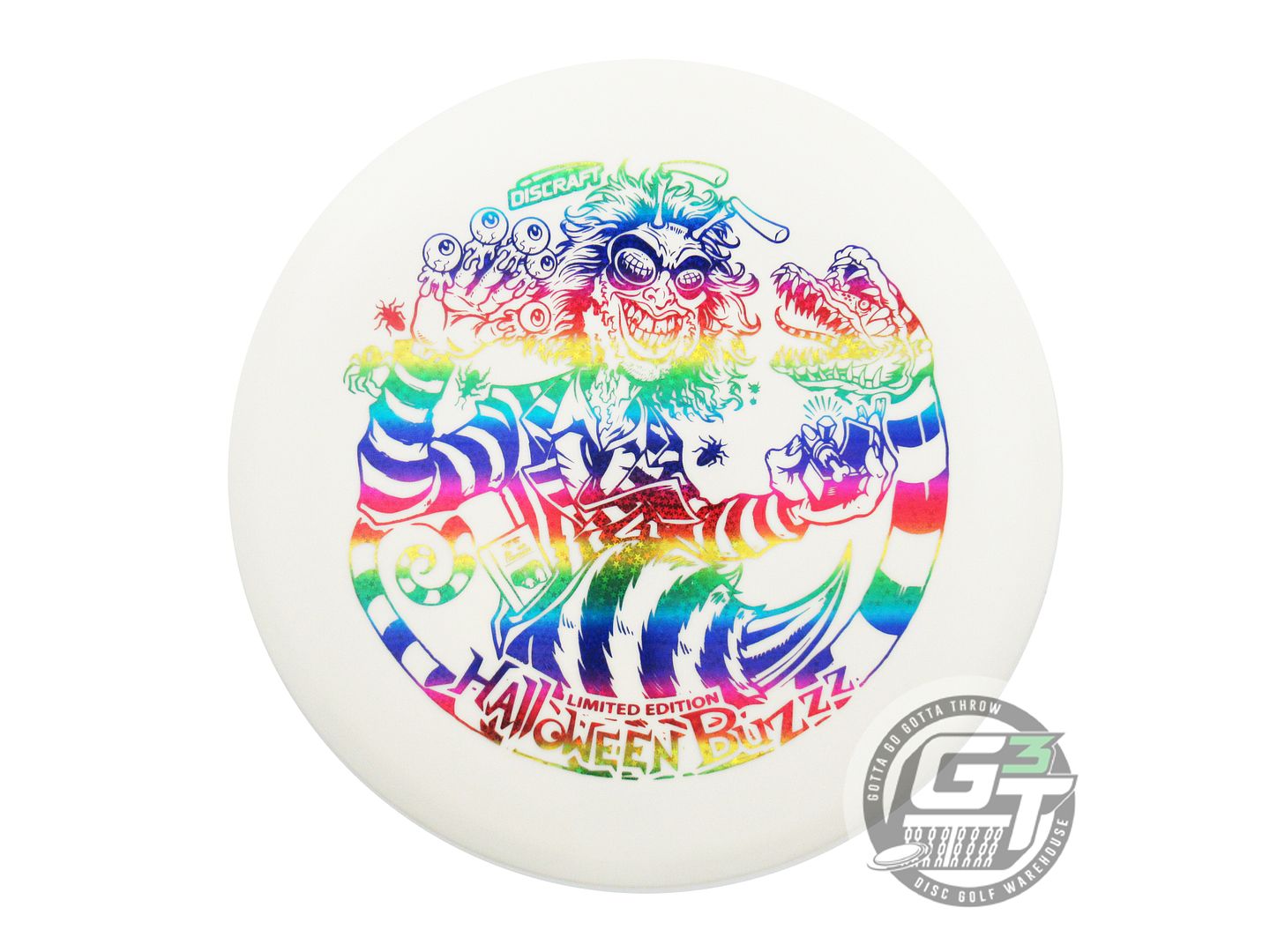 Discraft Limited Edition 2024 Halloween Buzzjuice Glo Elite Z Buzzz Midrange Golf Disc (Individually Listed)