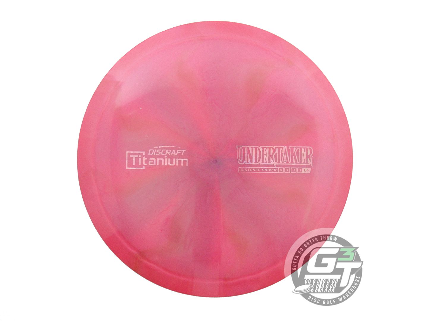Discraft Titanium Undertaker Distance Driver Golf Disc (Individually Listed)