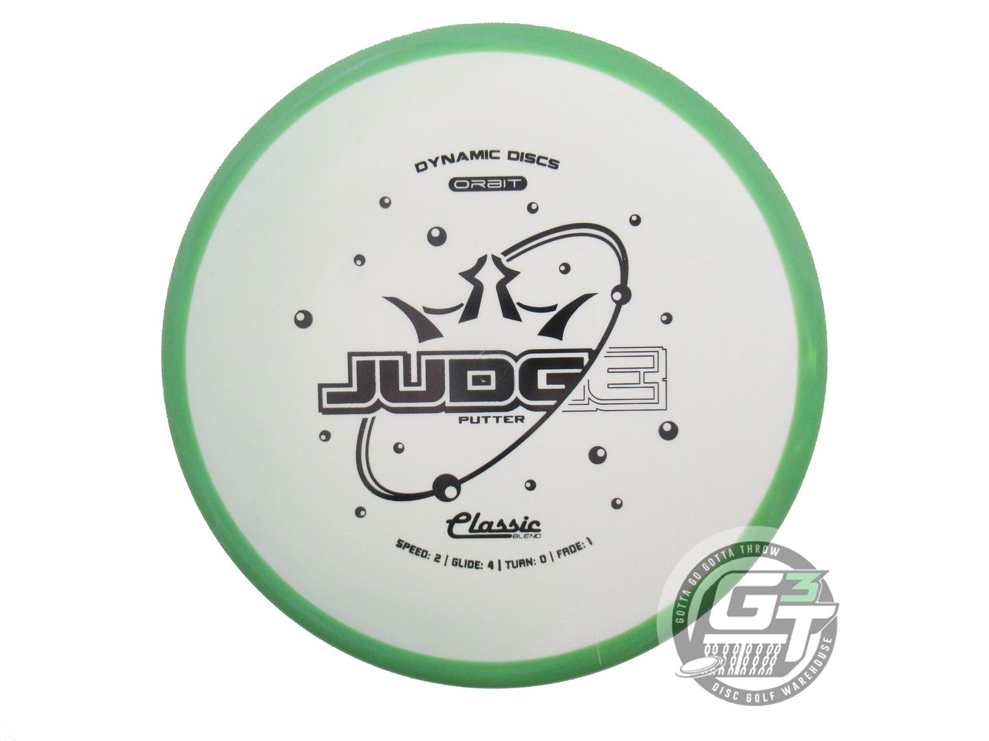 Dynamic Discs Classic Blend Orbit Judge Putter Golf Disc (Individually Listed)