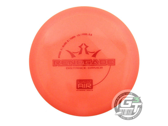 Dynamic Discs Lucid AIR Renegade Distance Driver Golf Disc (Individually Listed)