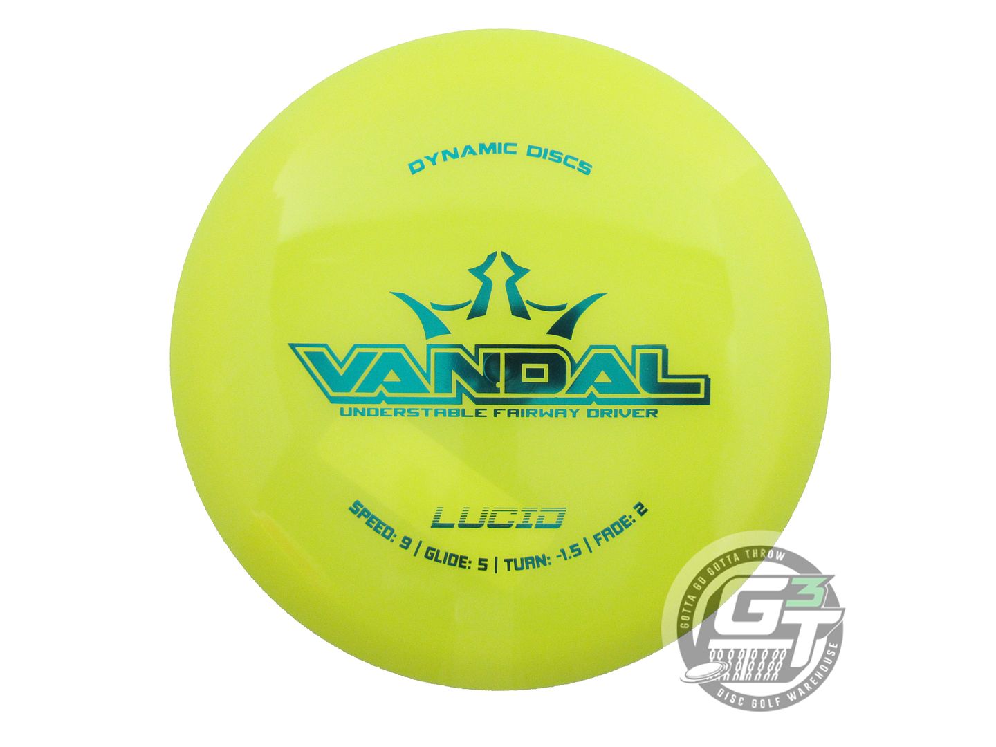 Dynamic Discs Lucid Vandal Fairway Driver Golf Disc (Individually Listed)
