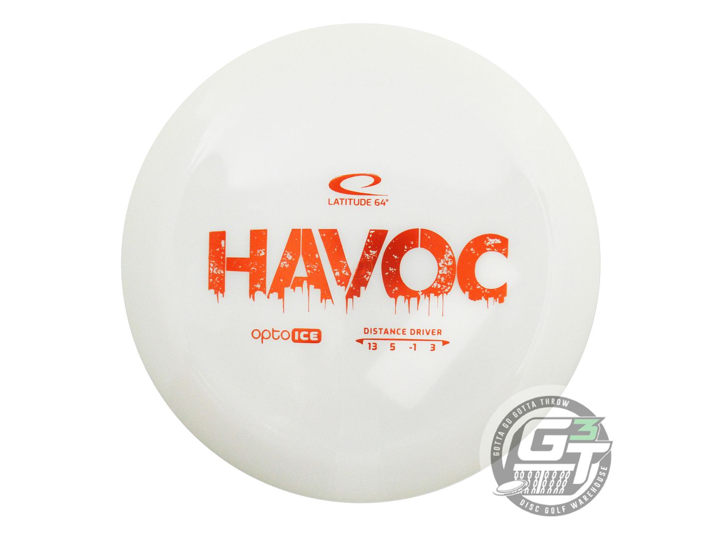 Latitude 64 Opto Ice Havoc Distance Driver Golf Disc (Individually Listed)