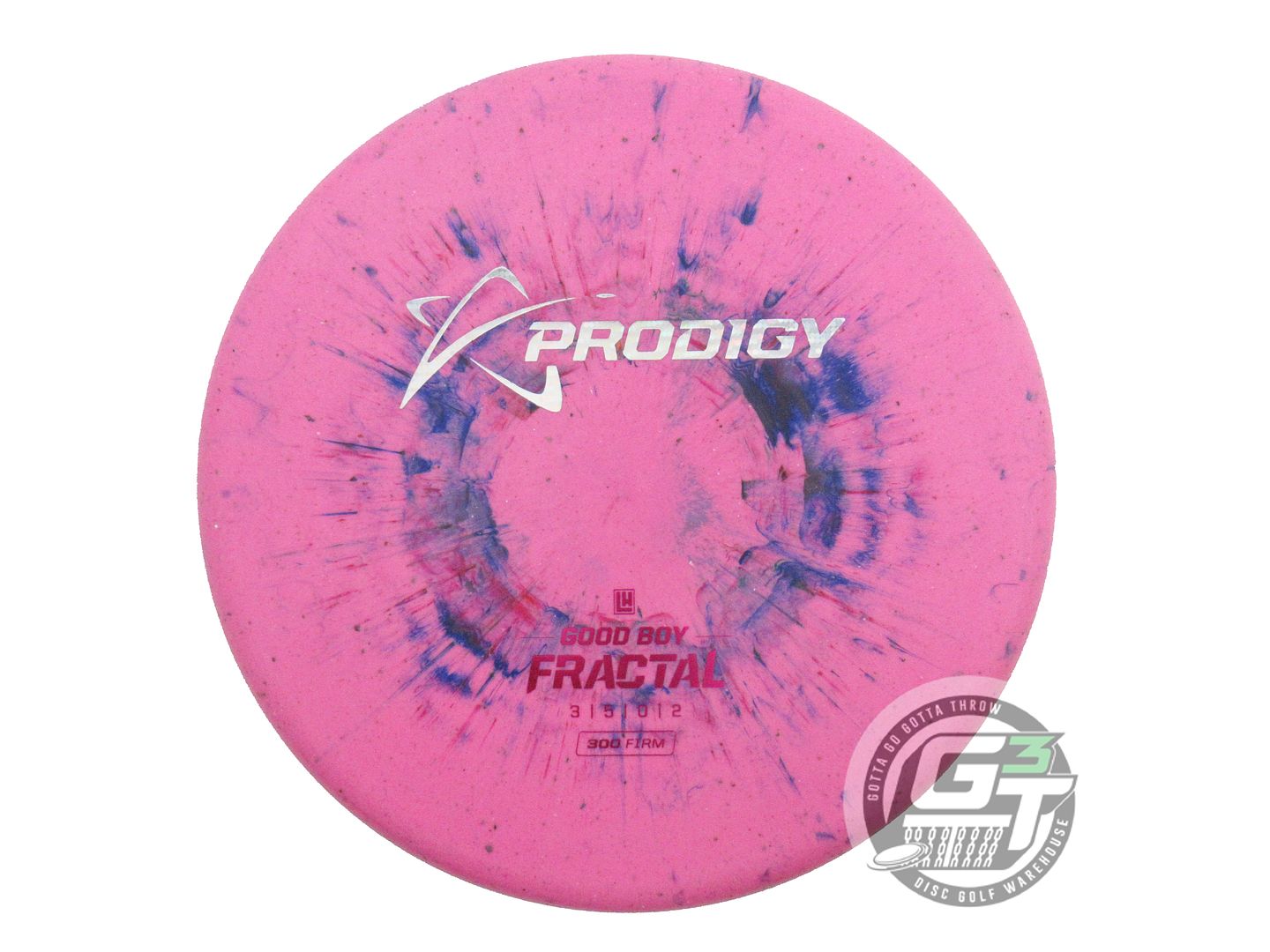 Prodigy 300 Firm Fractal Good Boy [Luke Humphries] Putter Golf Disc (Individually Listed)