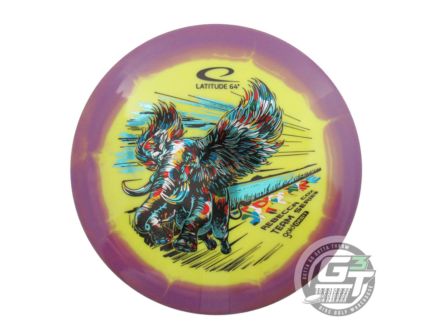 Latitude 64 Limited Edition 2026 Team Series Rebecca Cox Gold Orbit Sapphire Distance Driver Golf Disc (Individually Listed)