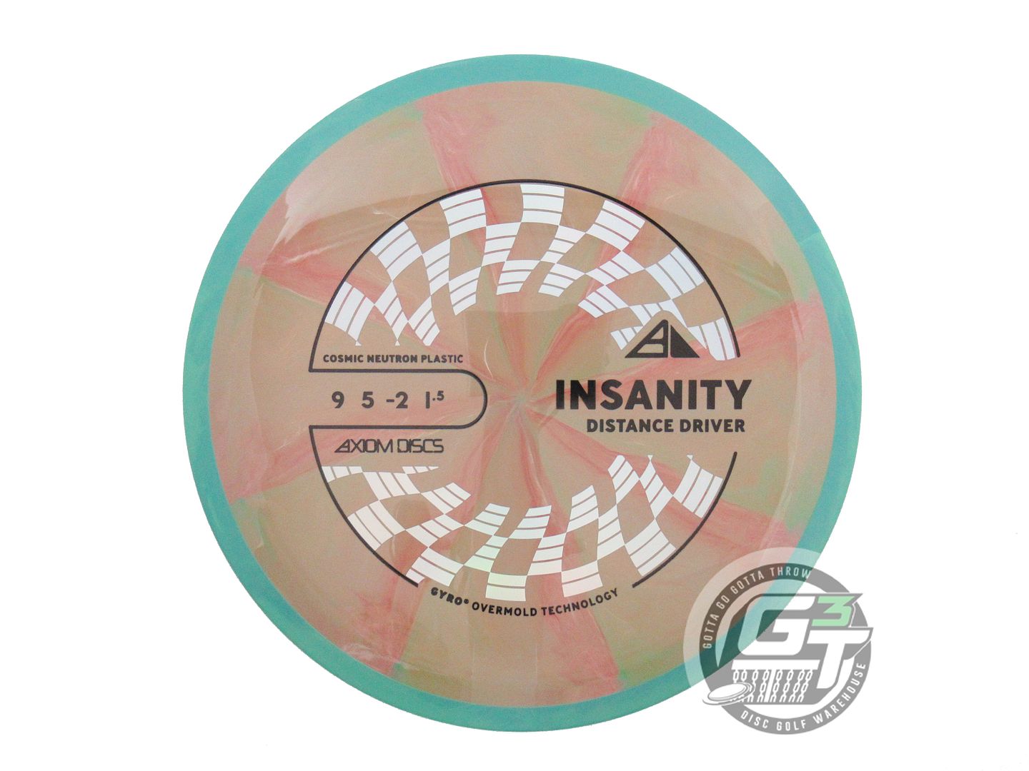 Axiom Cosmic Neutron Insanity Distance Driver Golf Disc (Individually Listed)