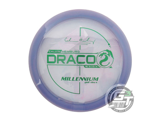 Millennium Calvin Heimburg Signature Flat Top Quantum Draco Distance Driver Golf Disc (Individually Listed)