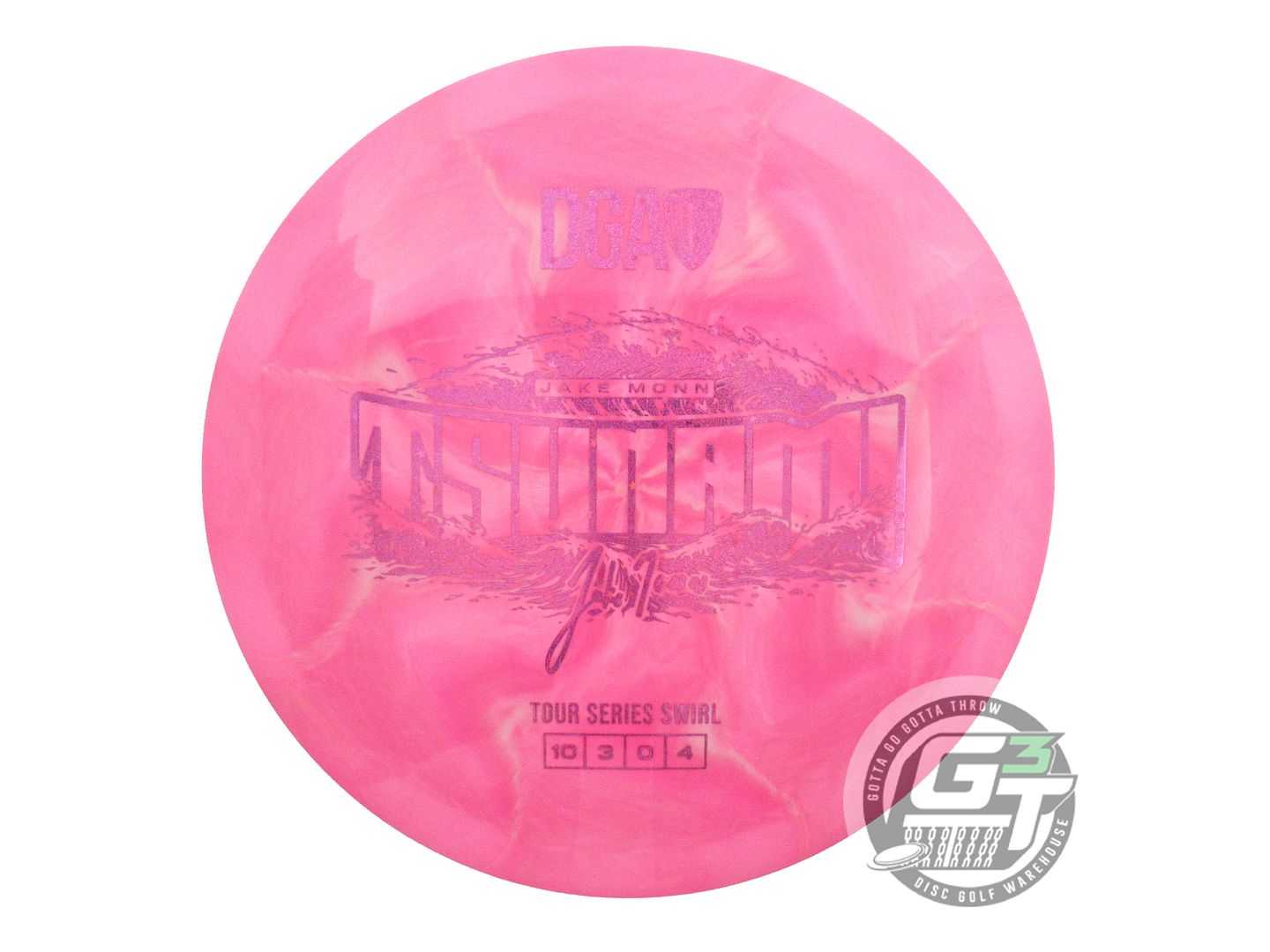 DGA Limited Edition 2026 Tour Series Jake Monn Special Blend Tsunami Fairway Driver Golf Disc (Individually Listed)