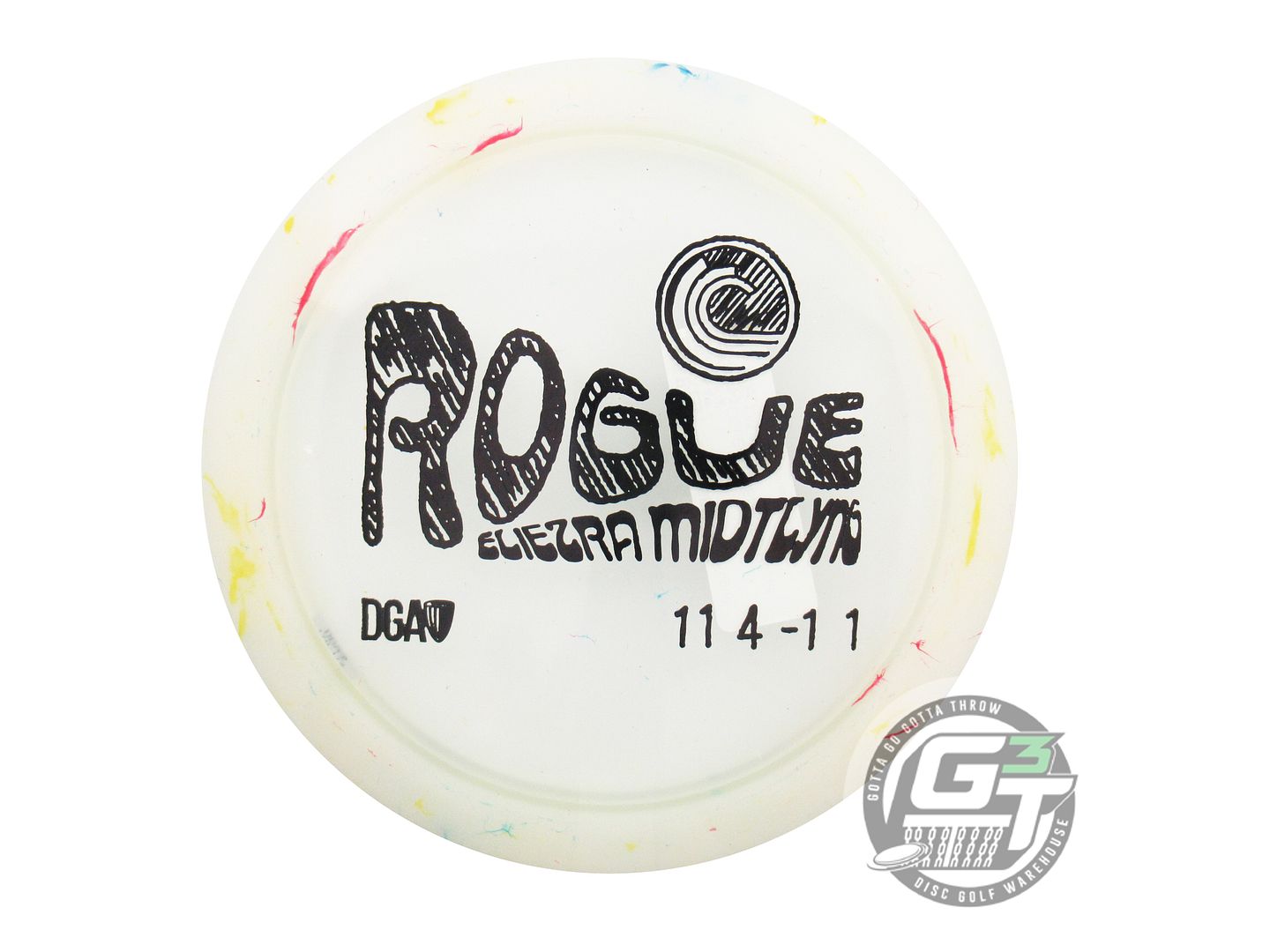 DGA Limited Edition 2025 Tour Series Eliezra Midtlyng Granite Blend Rogue Distance Driver Golf Disc (Individually Listed)