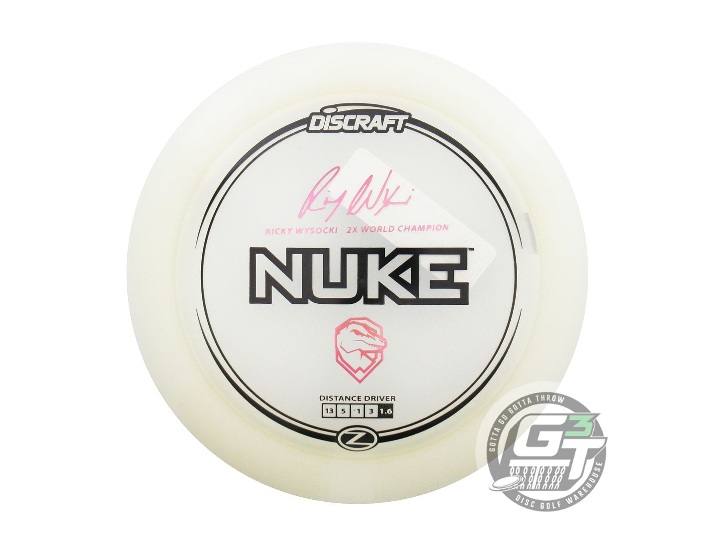 Discraft Elite Z Nuke [Ricky Wysocki 2X] Distance Driver Golf Disc (Individually Listed)