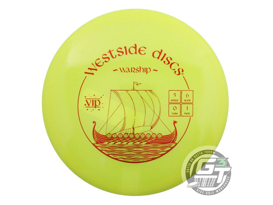 Westside Glimmer VIP Warship Midrange Golf Disc (Individually Listed)