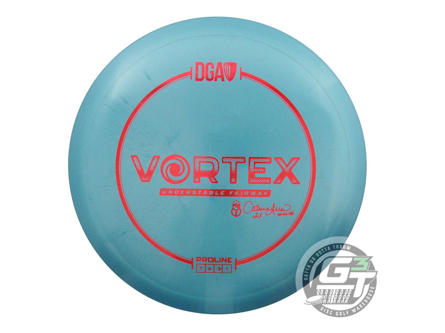 DGA ProLine Vortex [Catrina Allen 2X] Fairway Driver Golf Disc (Individually Listed)