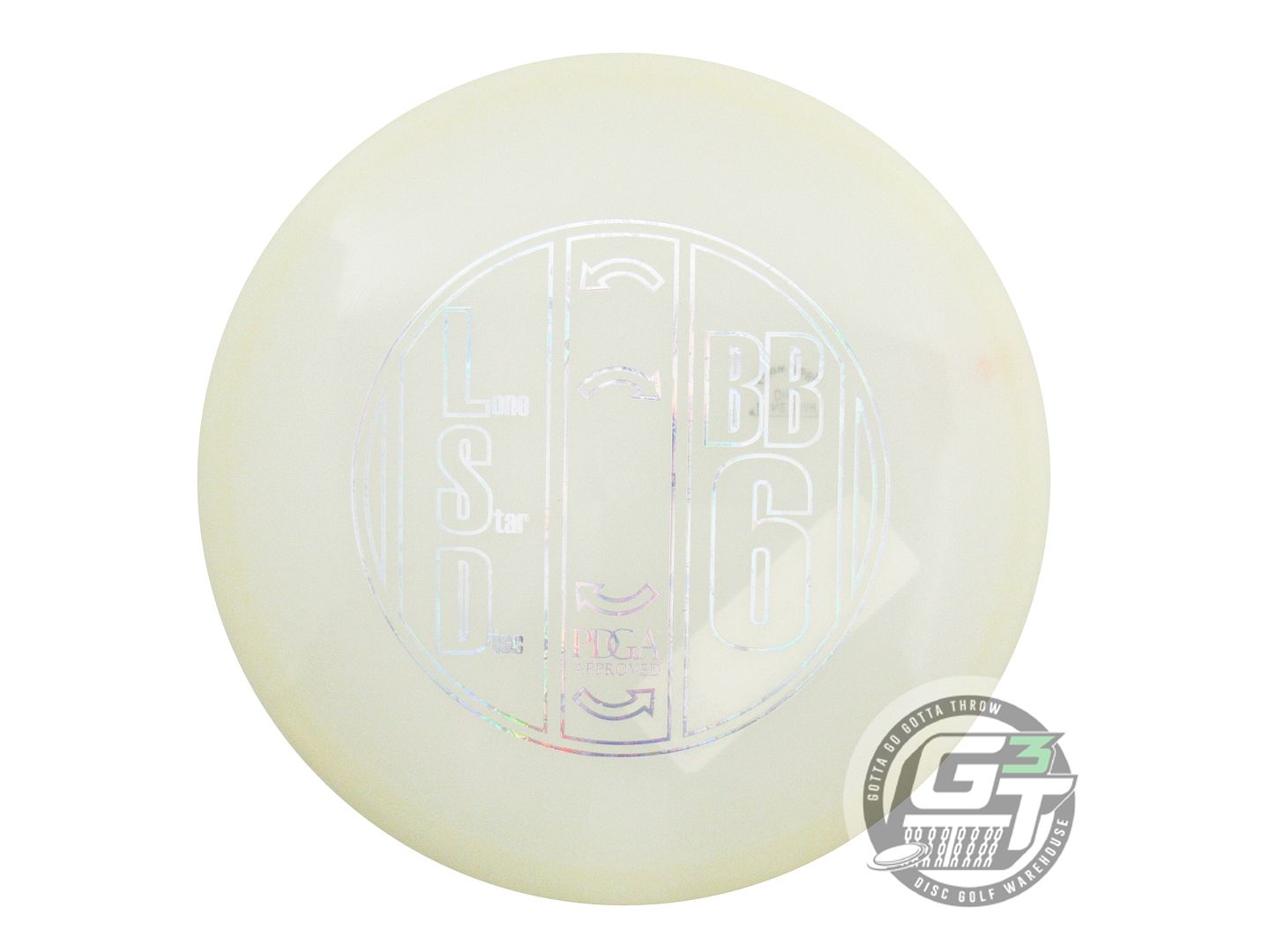 Lone Star Artist Series Glow BB6 Midrange Golf Disc (Individually Listed)