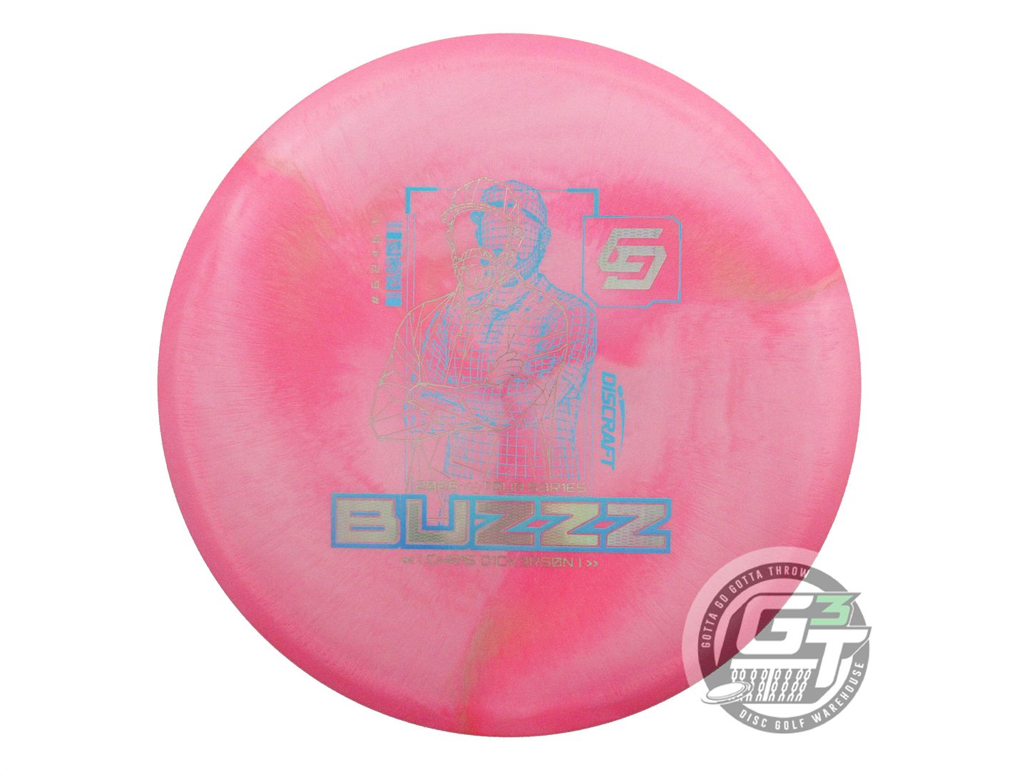 Discraft Limited Edition 2026 Tour Series Chris Dickerson V2 Special Blend Buzzz Midrange Golf Disc (Individually Listed)