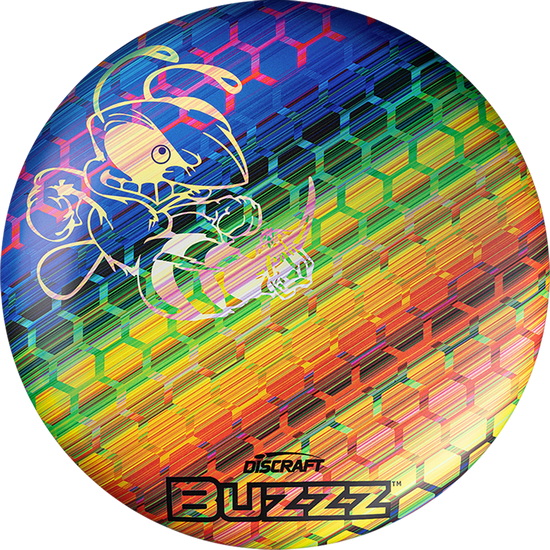 Discraft Full Foil SuperColor Honeycomb ESP Buzzz Midrange Golf Disc
