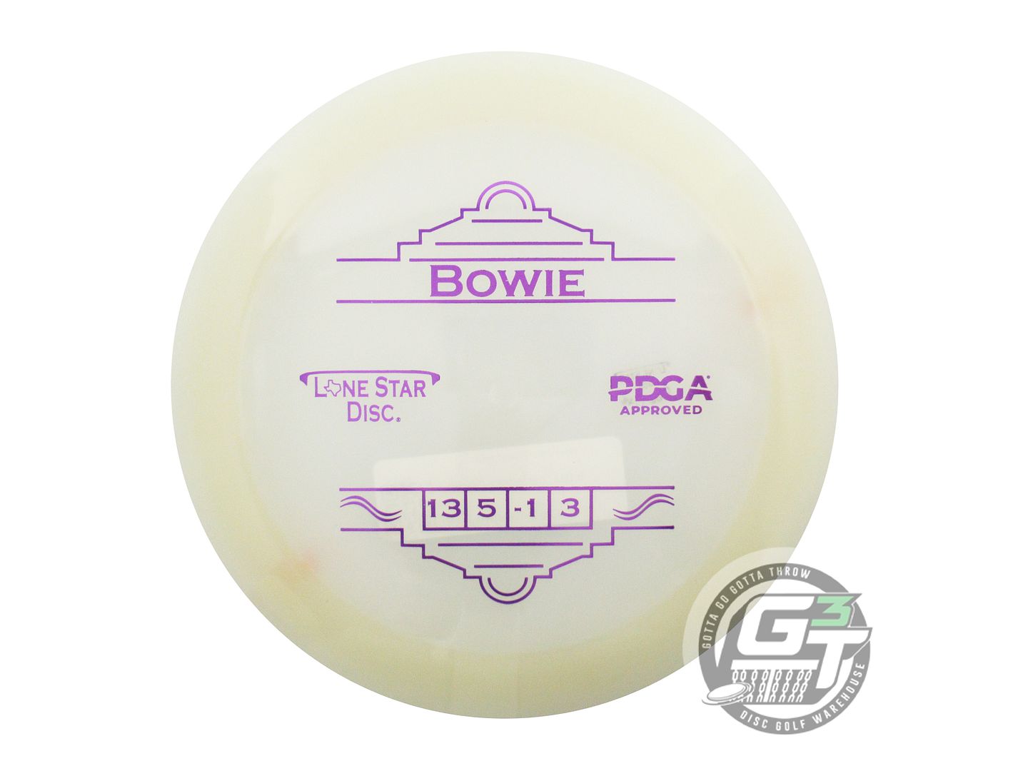 Lone Star Glow Bowie Distance Driver Golf Disc (Individually Listed)