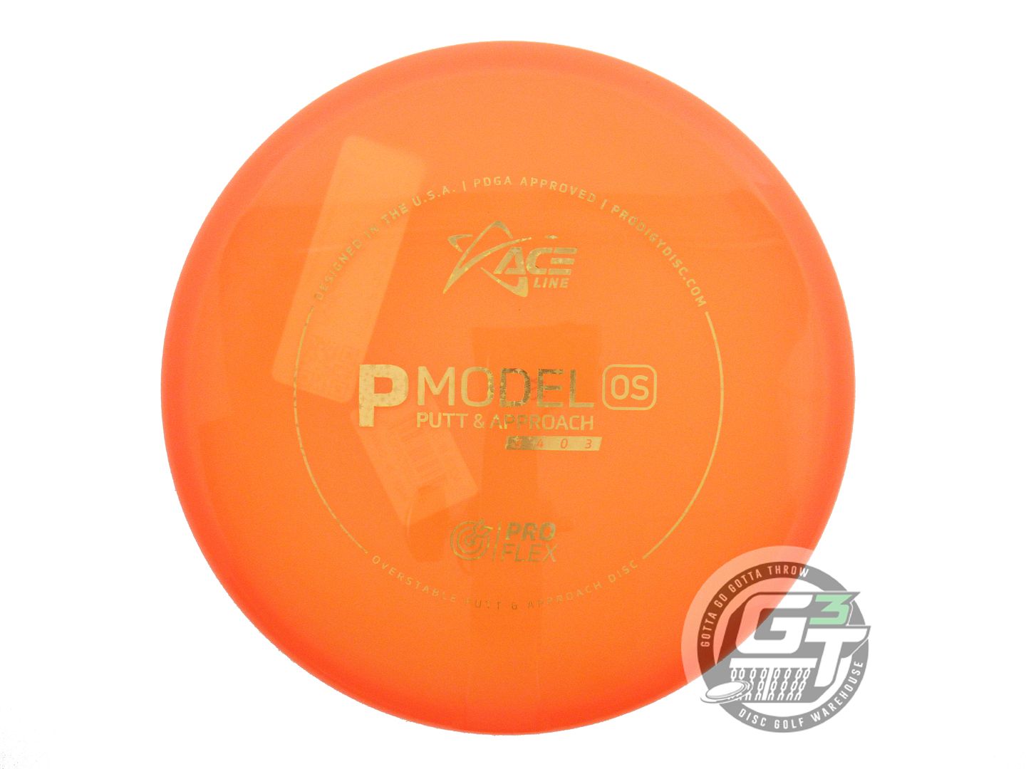 Prodigy Ace Line ProFlex P Model OS Putter Golf Disc (Individually Listed)