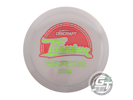 Discraft Titanium Raptor Distance Driver Golf Disc (Individually Listed)