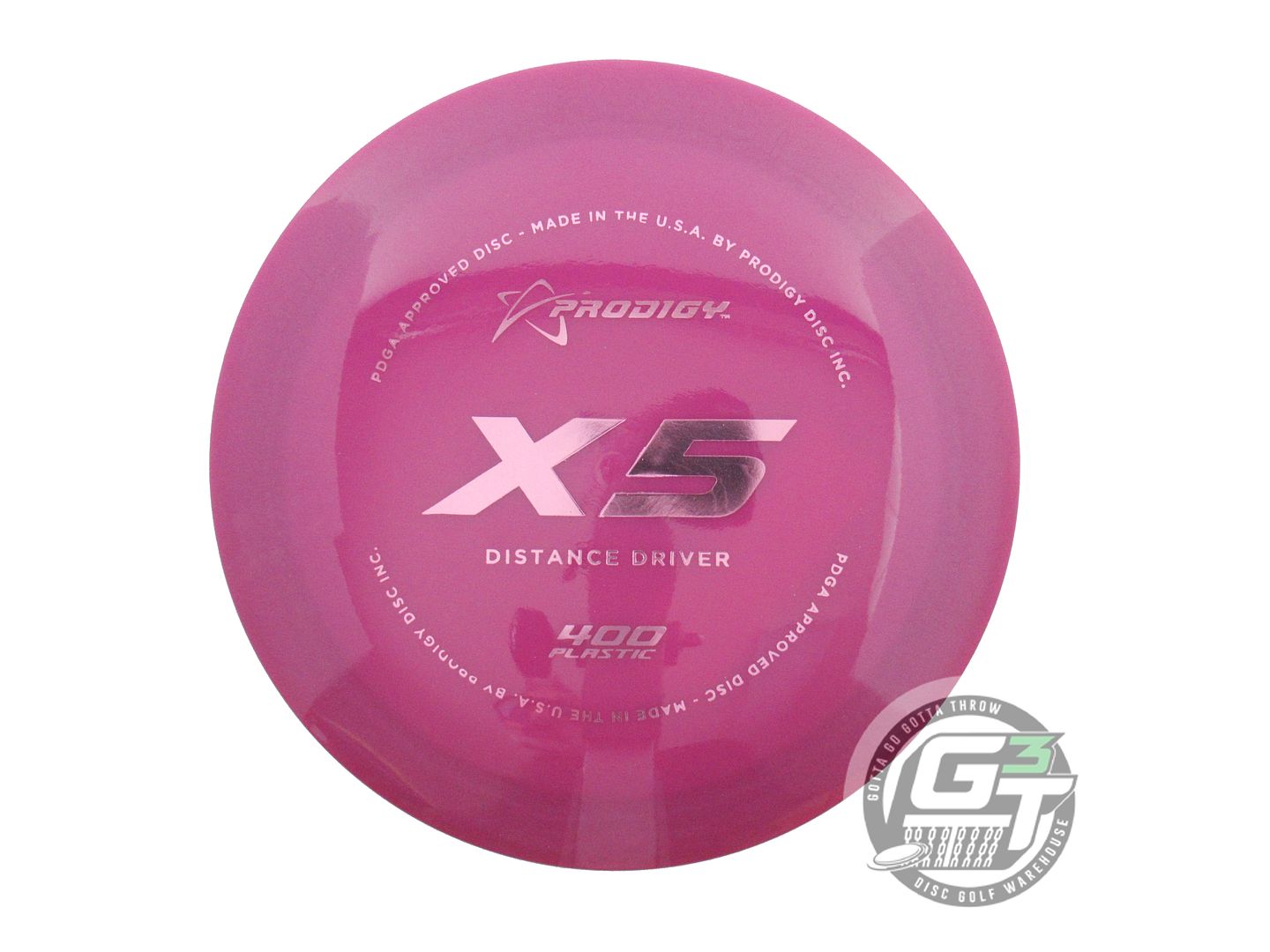Prodigy 400 Series X5 Distance Driver Golf Disc (Individually Listed)