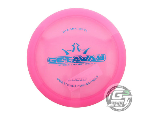 Dynamic Discs Lucid Getaway Fairway Driver Golf Disc (Individually Listed)