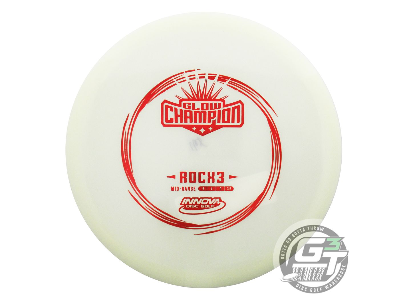 Innova Glow Champion RocX3 Midrange Golf Disc (Individually Listed)