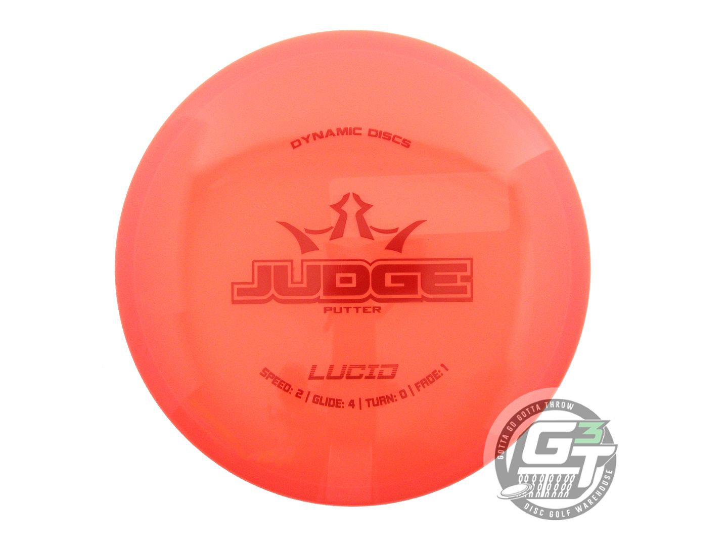 Dynamic Discs Lucid Judge Putter Golf Disc (Individually Listed)