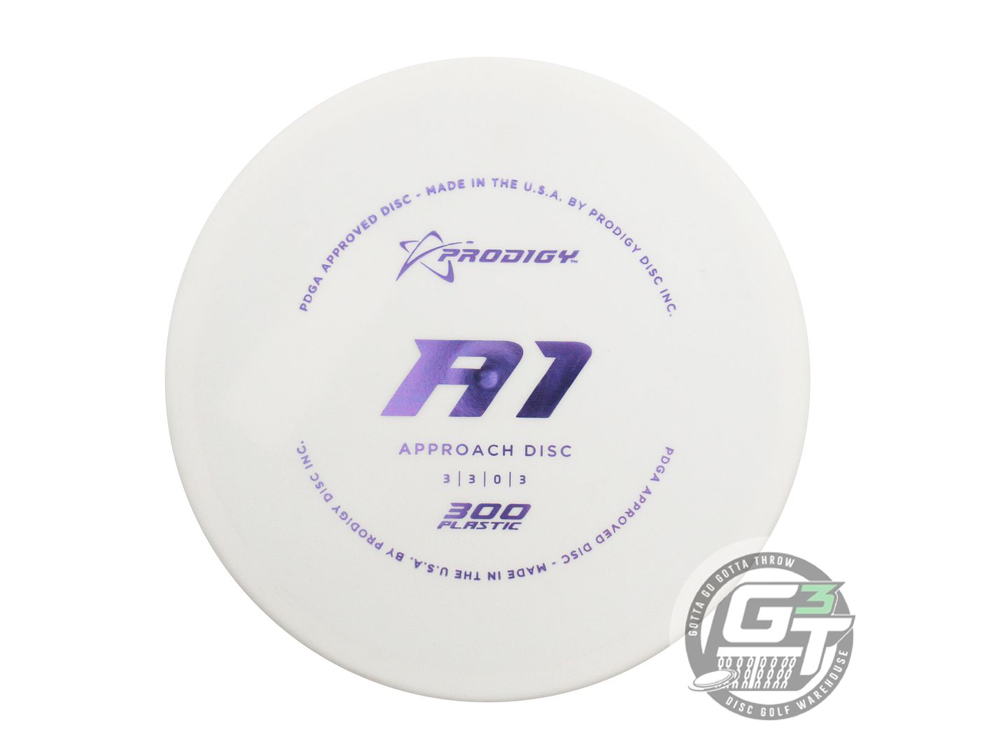 Prodigy 300 Series A1 Approach Midrange Golf Disc (Individually Listed)