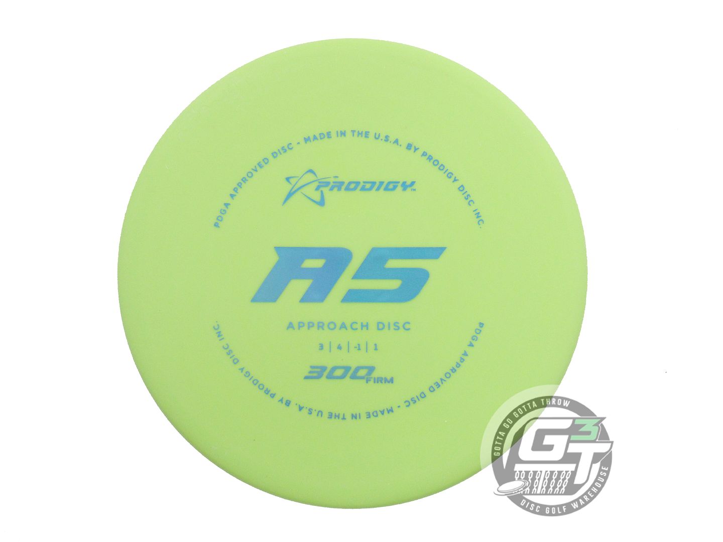 Prodigy 300 Firm Series A5 Approach Midrange Golf Disc (Individually Listed)