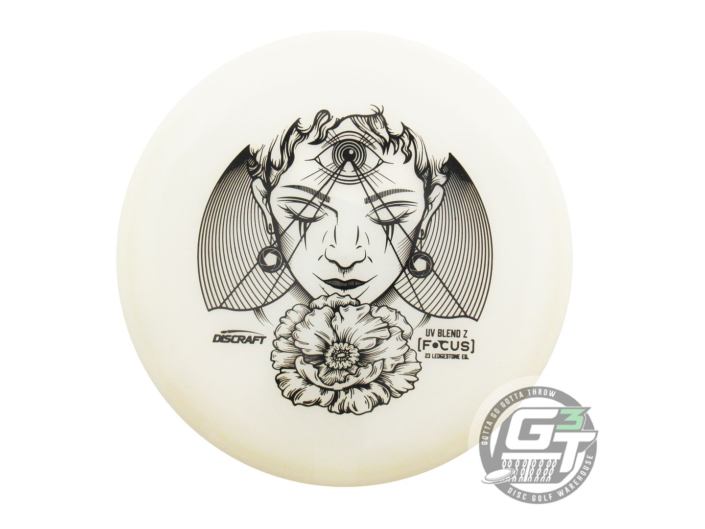 Discraft Limited Edition 2023 Ledgestone Open UV CryZtal Z Focus Putter Golf Disc (Individually Listed)