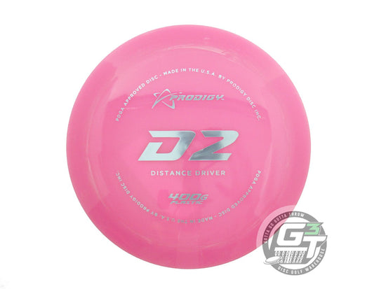 Prodigy 400G Series D2 Distance Driver Golf Disc (Individually Listed)