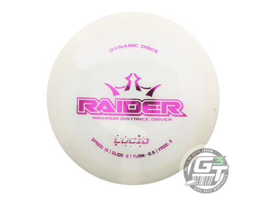 Dynamic Discs Glimmer Lucid Ice Raider Distance Driver Golf Disc (Individually Listed)