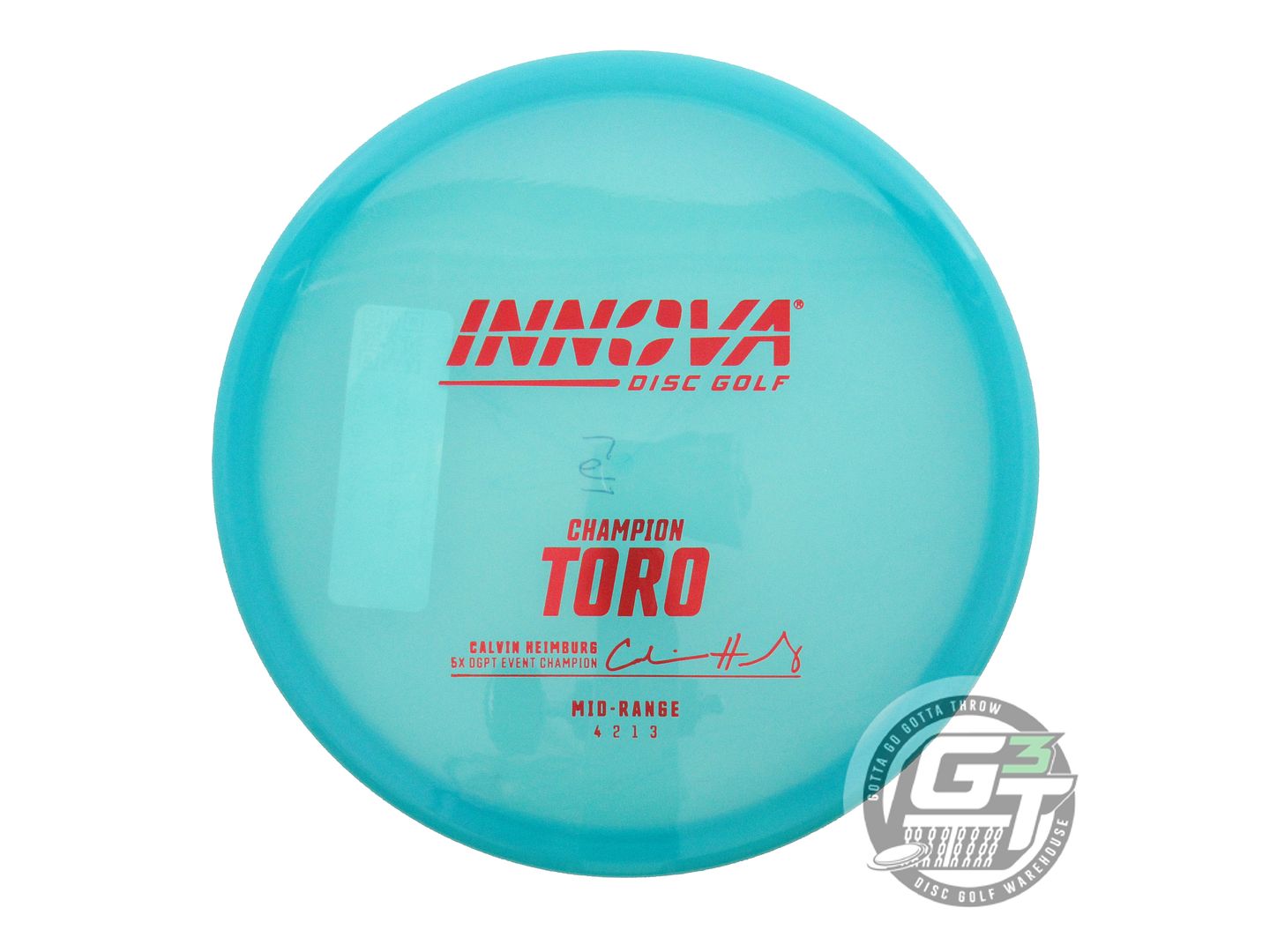 Innova Champion Toro [Calvin Heimburg 5X DGPT] Midrange Golf Disc (Individually Listed)