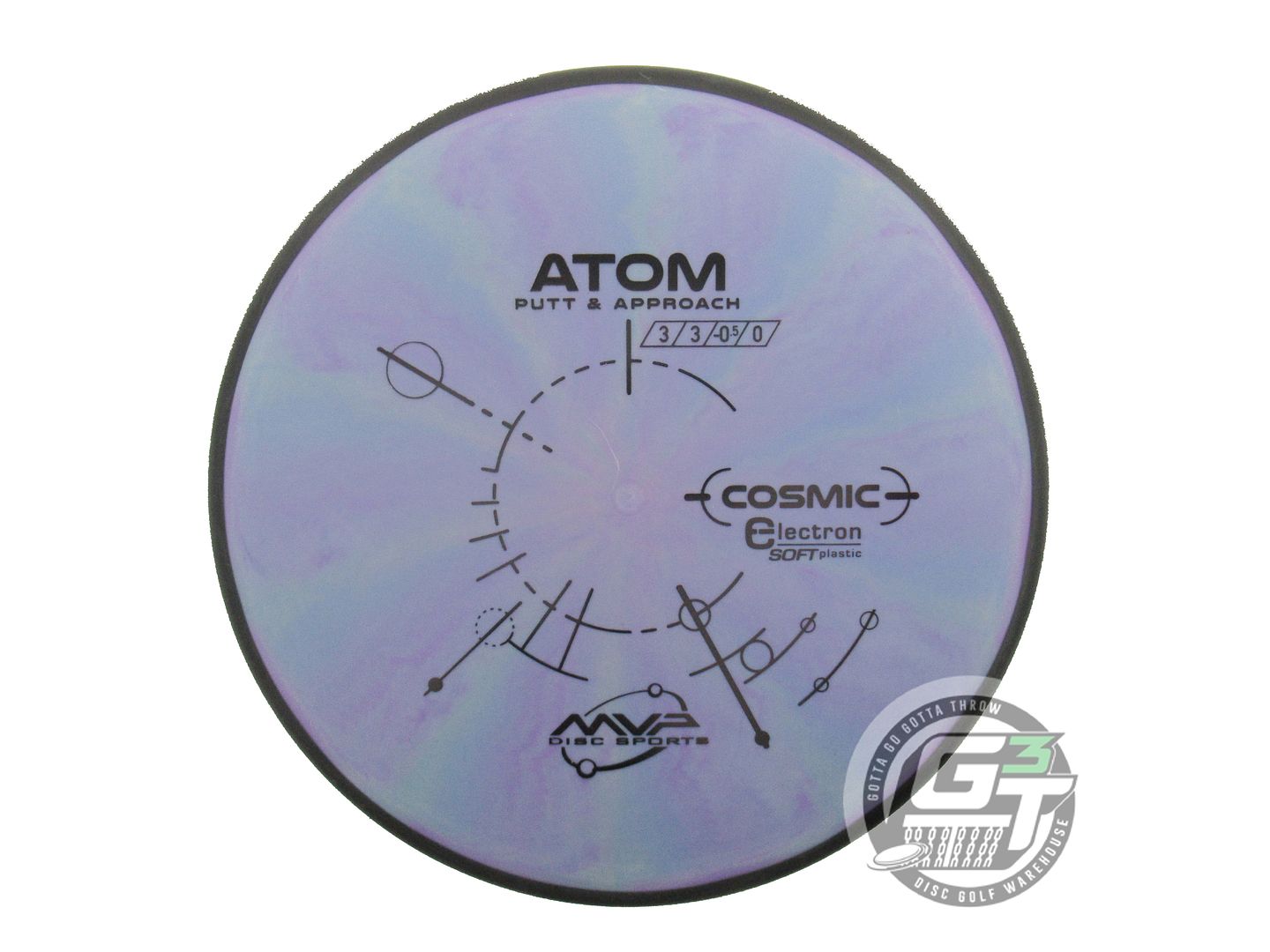 MVP Cosmic Electron Soft Atom Putter Golf Disc (Individually Listed)