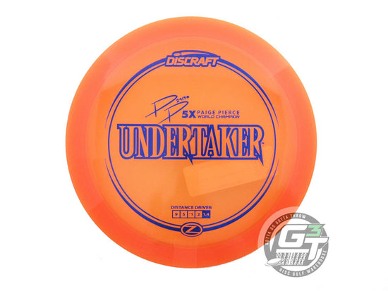 Discraft Elite Z Undertaker [Paige Pierce 5X] Distance Driver Golf Disc (Individually Listed)