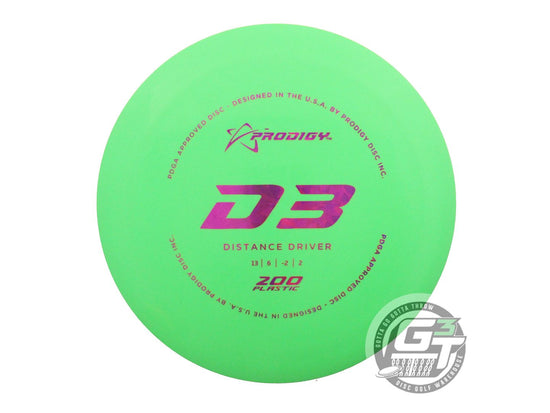 Prodigy 200 Series D3 Distance Driver Golf Disc (Individually Listed)