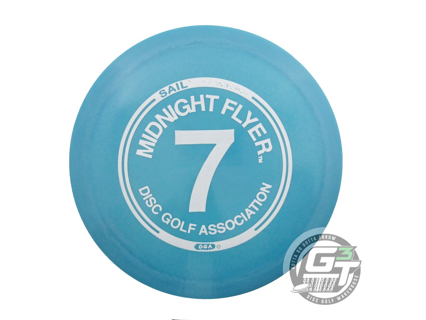 DGA Limited Edition Midnight Flyer #7 Glow Proline Blend Sail Distance Driver Golf Disc (Individually Listed)