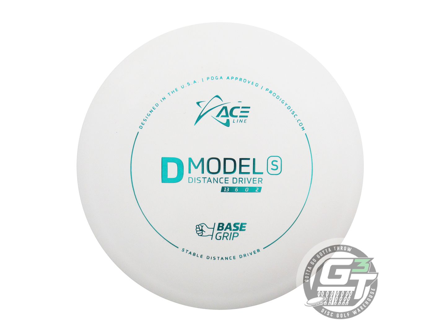 Prodigy Ace Line Base Grip D Model S Distance Driver Golf Disc (Individually Listed)