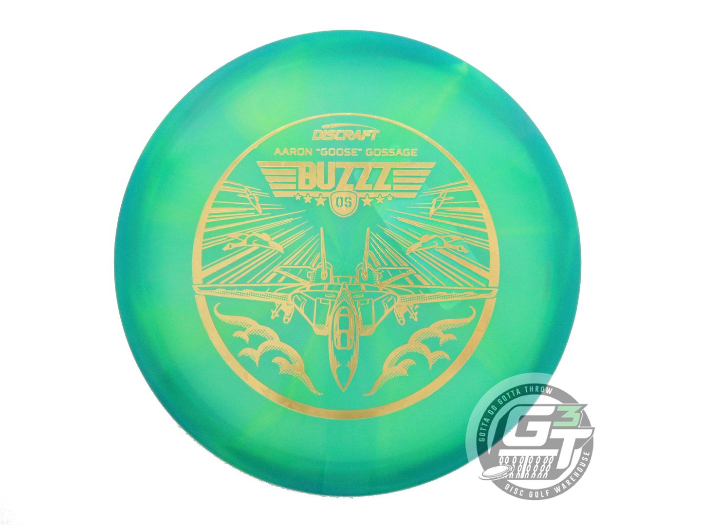 Discraft Limited Edition 2023 Elite Team Aaron Gossage Swirl Elite Z Buzzz OS Midrange Golf Disc (Individually Listed)
