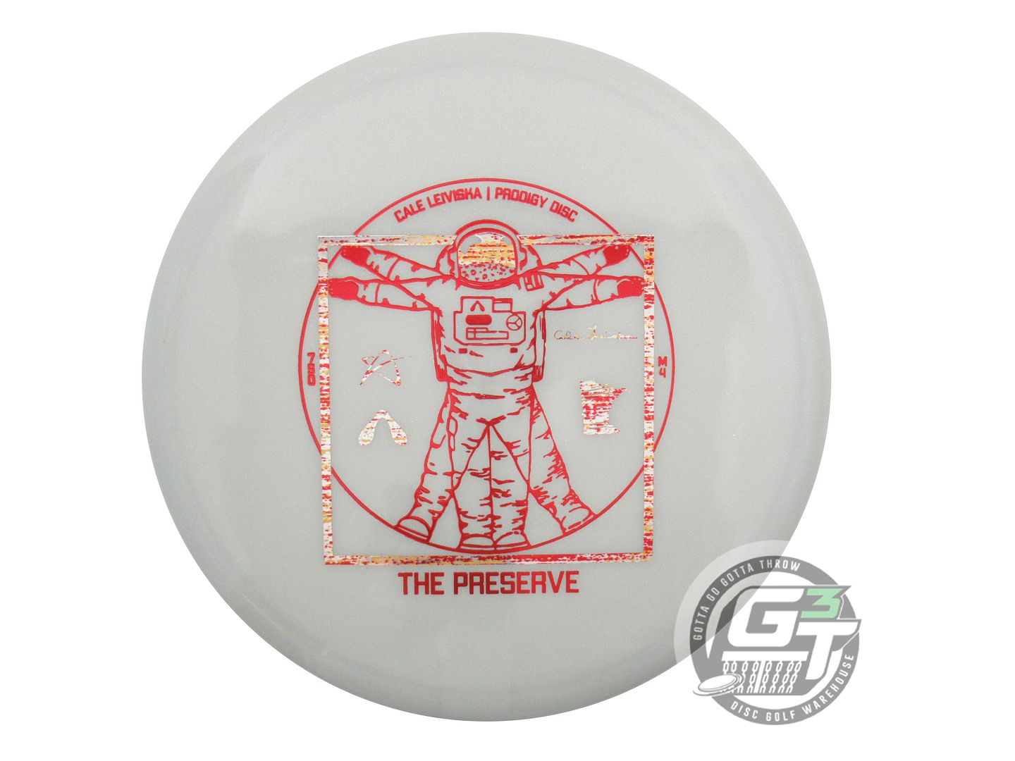 Prodigy Limited Edition 2023 Preserve Championship Spaceman Stamp Glimmer Glow 750 Series M4 Midrange Golf Disc (Individually Listed)